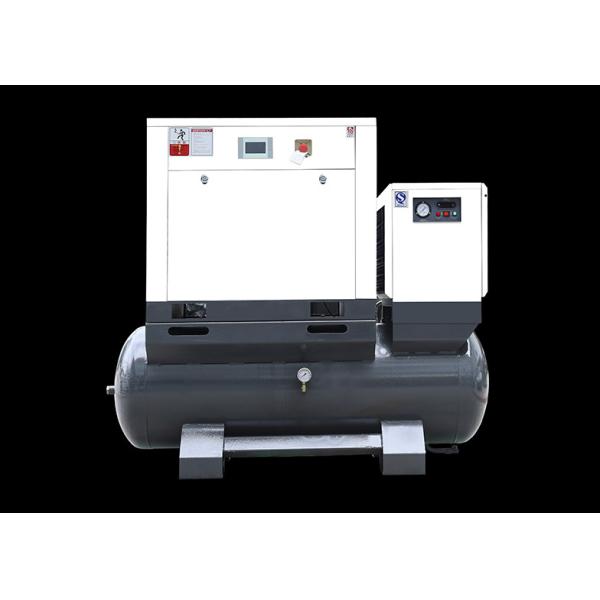Quality 7.5kw Integrated Screw Air Compressor With 300l Tank Laser Cutting for sale