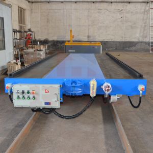 Buy cheap Explosion Proof Roller Carrier Rail Track Trolley Heavy Industry Handling product