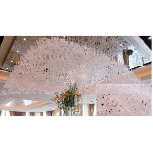 Buy cheap Hotel Lobby Glass Speaker Pendant Chandelier Hotel Bar Aisle Crystal Lamp KTV Club Creative Chandelier from wholesalers