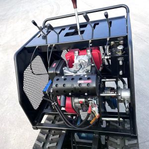 Buy cheap IOS Mini Crawler Dumper Transporter 1000kg With KoopKD192F Engine from wholesalers