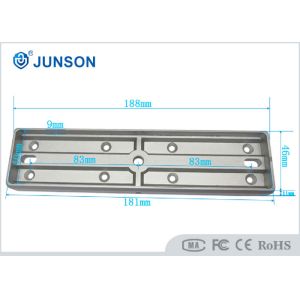 Buy cheap 90° Open Electromagnetic Lock Sandblast Finishing Zinc Alloy Bracket from wholesalers