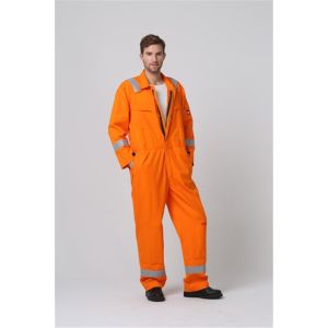 Buy cheap Brass Zips Fr Flame Resistant Apparel , EN11611 Heat Resistant Overalls from wholesalers