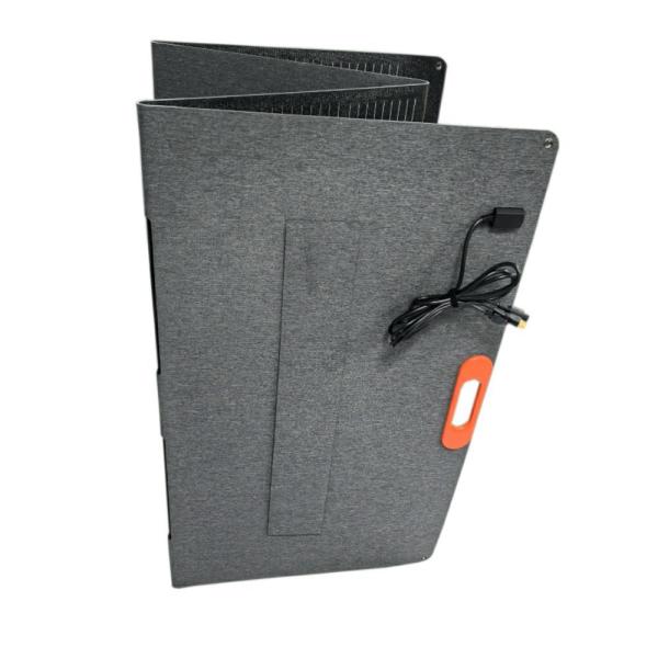 Rechargeable Compact Solar Battery Pack Providing Energy Storage Ideal for