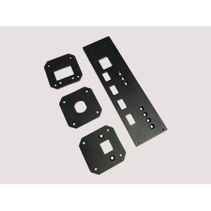 Buy cheap CNC Machining Aluminum Parts Front Audio Panel With Milling ISO from wholesalers