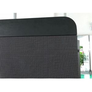 High Brightness P5 Pole LED Display / Advertising Outdoor Video Display