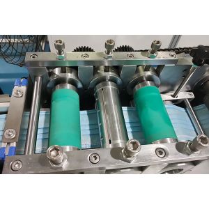 Buy cheap Aluminium Alloy Disposable Mask Making Machine , Nonwoven Mask Making Equipment from wholesalers