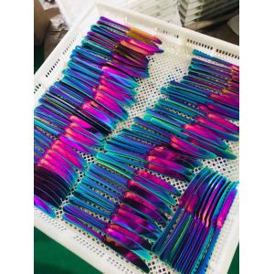 Buy cheap Tableware Gold PVD Titanium Coating Machine Furniture Stainless Steel Mini Ion Small Metal Gold Pvd Coating Machinery from wholesalers