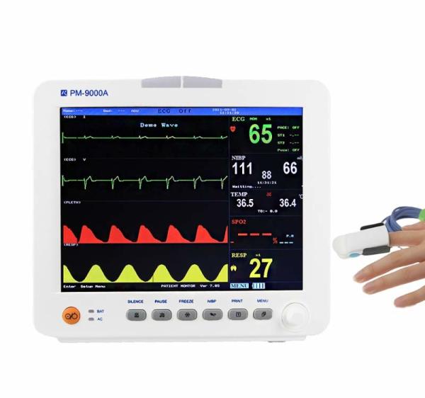 Buy cheap 15.1 Inch Cardiac Multipara Patient Monitor Dual IBP With Human Voice Alarm from wholesalers
