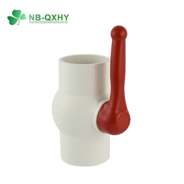 Large Sizes Plastic PVC Ball Valve for Water Supply ANSI Standard Fixed