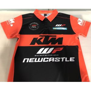 mesh breathable customize design full print polo shirt polyester fabric