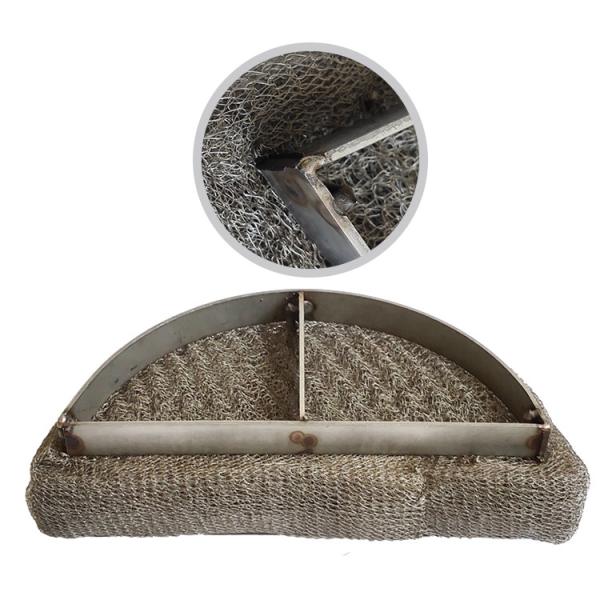 Buy cheap Gas Liquid Filter Wire Mesh Pad 0.10mm-0.55mm Dia Customized Thickness from wholesalers