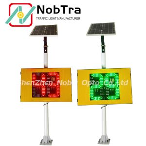 Highly Solar Radar Traffic Signal with CE Certification and Phone App Parameter