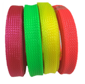 China Colorful PPET Expandable Braided Sleeving , Flexible Electric Cable Sleeve Management on sale