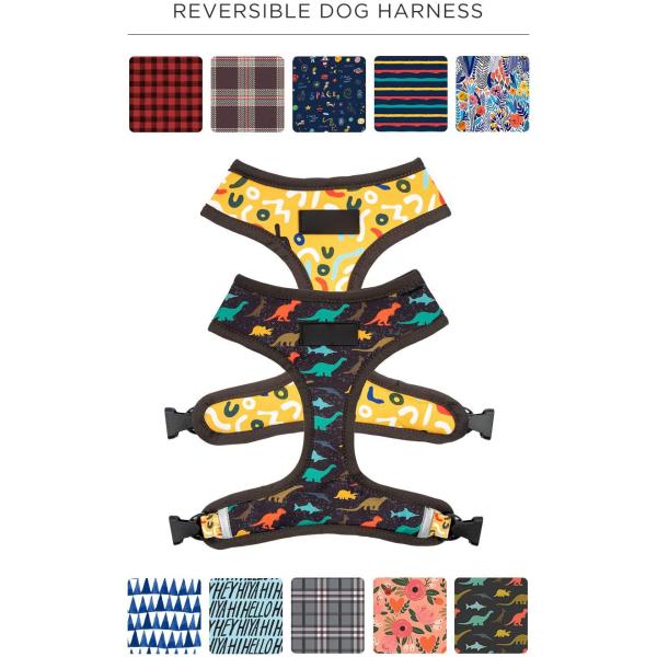 Quality Reversible Dog Chest Harness , Padded Dog Harness Polyester strong Premium Materials for sale