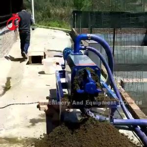 Buy cheap 220V Chicken Manure Processing System , Poultry Manure Dewatering Machine Star from wholesalers