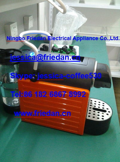 Buy cheap CE Certification and Single Brewer capsule coffee machine from wholesalers