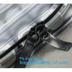 Buy cheap makeup pouch travel clear PVC toiletry bag, makeup PVC cosmetic bag with bubbles, Toiletry bag wholesale waterproof trav from wholesalers