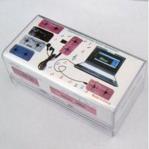 3.5mm jack USB rechargeable mini radio speaker