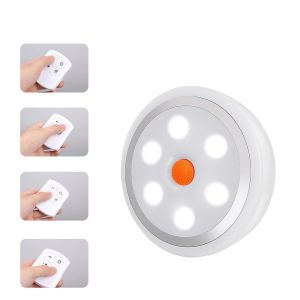 LED Night Light With Remote Controller Under Cabinet Lighting Brightness