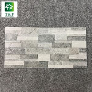 Buy cheap OEM Ceramic Plaid Floor Tiles 10mm Thickness Irregular Surface from wholesalers