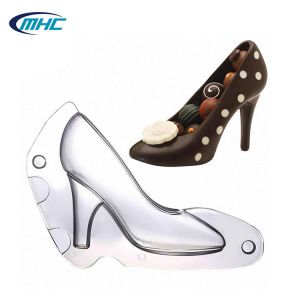 Buy cheap Custom 3D High Heel Shoe Chocolate Mold Polycarbonate Baking Tools from wholesalers