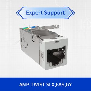 Buy cheap SL Series Modular Jack RJ45 Connector with 10GbE Support IEEE 802.3bt PoE++ and Full 360-degree Shielded from wholesalers