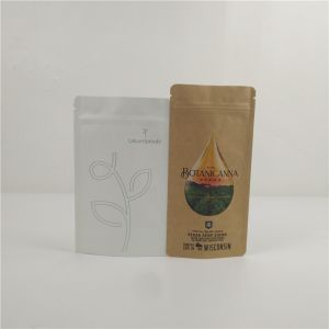 Eco Friendly Compostable Kraft Paper Bag Custom Printing Biodegradable Paper