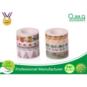 15mm * 10m Decorative Glitter Washi Paper Tape For Scrapbooking / DIY Crafts