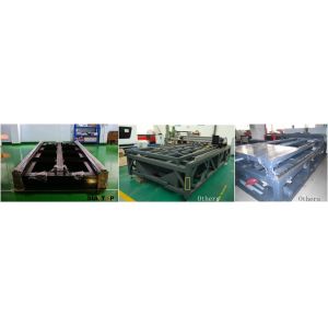 2000W Fiber laser cutting machine with table effective cutting size 1500*6000mm