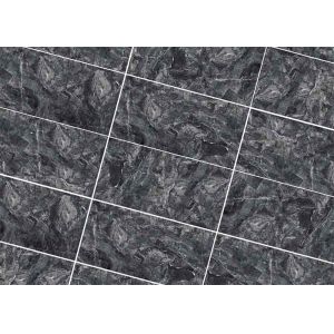 Buy cheap 750 X 1500 X 10 MM Rectangular Ceramic Floor Tile Honed Finish Black Color from wholesalers