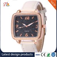 Buy cheap Wholesale PU Lady Wrist Watch Alloy Case Square Dial Multicolor Strap PU Watch product