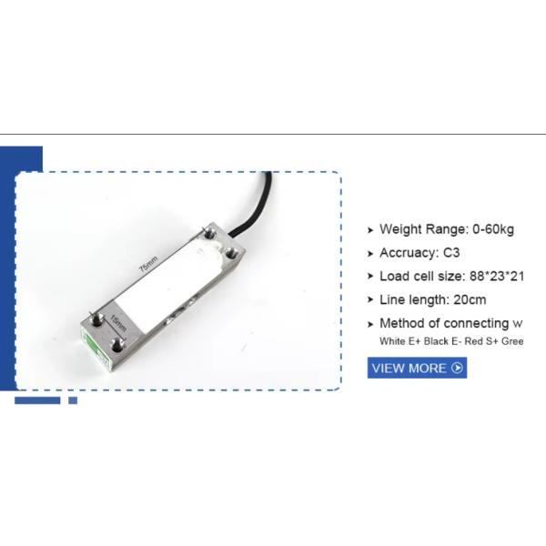 High Precision Moisture Proof Load Cell For Digital Weighing Scales 180kg 200kg 300kg 400kg 600kg 800kg Made Of Aluminum