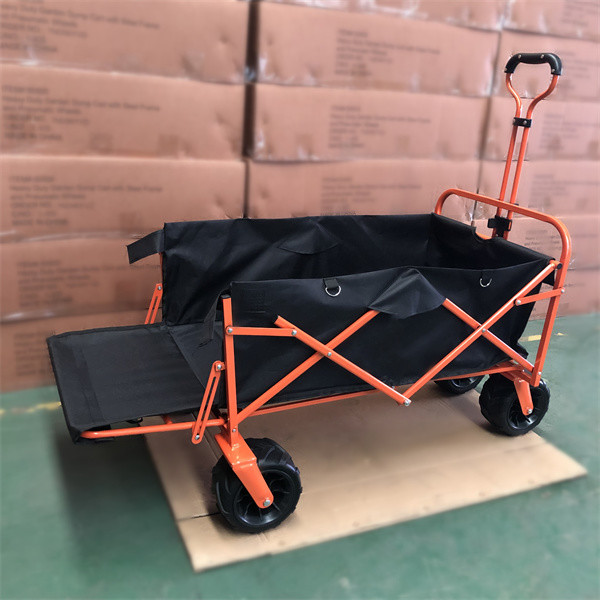 Buy cheap PVC Wheel Garden Folding Trolley Camping Beach Collapsible Folding Wagon from wholesalers