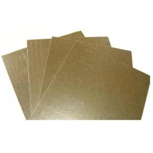 2D Rigid Mica Sheet For Heater , Phlogopite Mica Plate Electrical Insulation