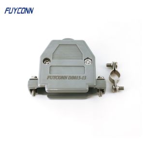 Buy cheap 180 Degree Straight Plastic Backshell 25 Pin D SUB Cover from wholesalers