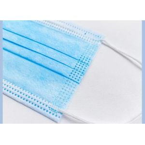 China Ultrasonic Suture Process Earloop Surgical Face Mask For Hospital on sale