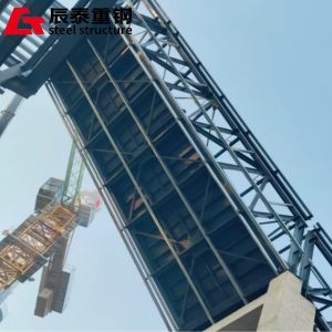 Light Weight Steel Truss Bridge Large Span Building Metal Frame