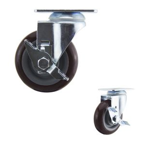 Buy cheap OEM 232lbs Locking Medium Duty Casters For Transport Trolley from wholesalers