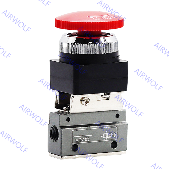 Buy cheap MOV-01, MOV-02, MOV-03, MOV-03A Sunrise 3/2 way MOV Series Mechanical Valves from wholesalers