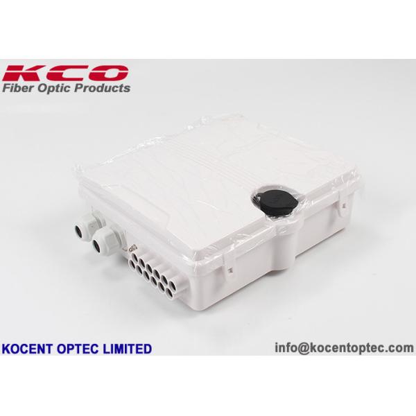 12 Port Outdoor IP65 Fiber Optic Terminal Box with 1*8 PLC Splitter for FTTx