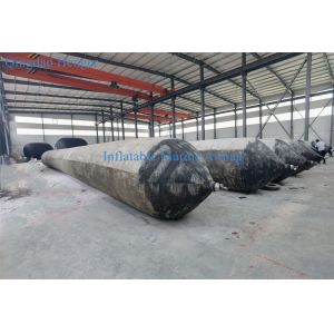 China Ship Launching Inflatable Roller 8 Layers Marine Rubber Airbag on sale