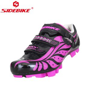 Buy cheap TPU Womens MTB Cycling Shoes Geometry Design Body High Pressure Resistance product