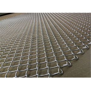 Buy cheap American Temp Chain Link Fence Fabric 6 Ft X 8 Ft Perimeter Patrol Panels Galvanized GAW from wholesalers