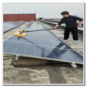 Buy cheap Two Disc Brushes Rotating Solar Panel Cleaning Tool with Precision Boost Energy Output from wholesalers