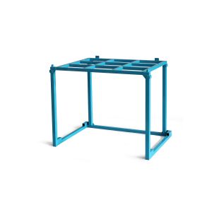 Buy cheap CE RAL Painted 1.5T Capacity Folding Stackable Steel Racks from wholesalers