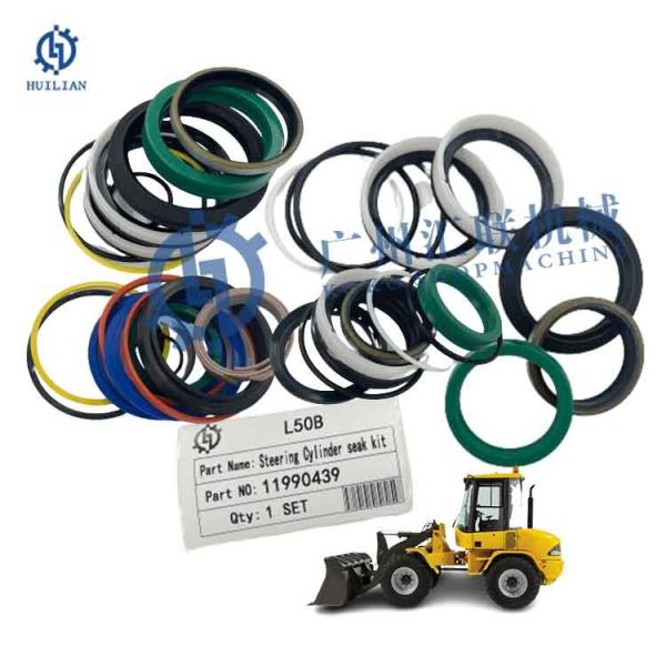 Quality 11990437 11990438 11990439 11998810 Bucket / Boom Tilt / Lift Cylinder Seal Kit For Wheel Loader L50B L50C Tilting CYL Seal for sale