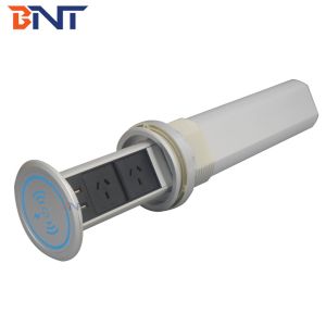 Buy cheap Australian market kitchen worktop concealed motorized pull up power socket with usb and Qi wireless charger from wholesalers