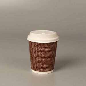 Buy cheap Different Size Degradable Disposable Paper Coffee Cups For Hot Drinking from wholesalers