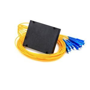 Buy cheap FTTX Network ABS Box PLC Fiber Optic Splitter with SC LC FC ST APC UPC PC Connector from wholesalers