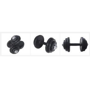 Buy cheap rubber coating dumbbells, 20kg rubber dumbbells, 25 lb rubber dumbbells from wholesalers